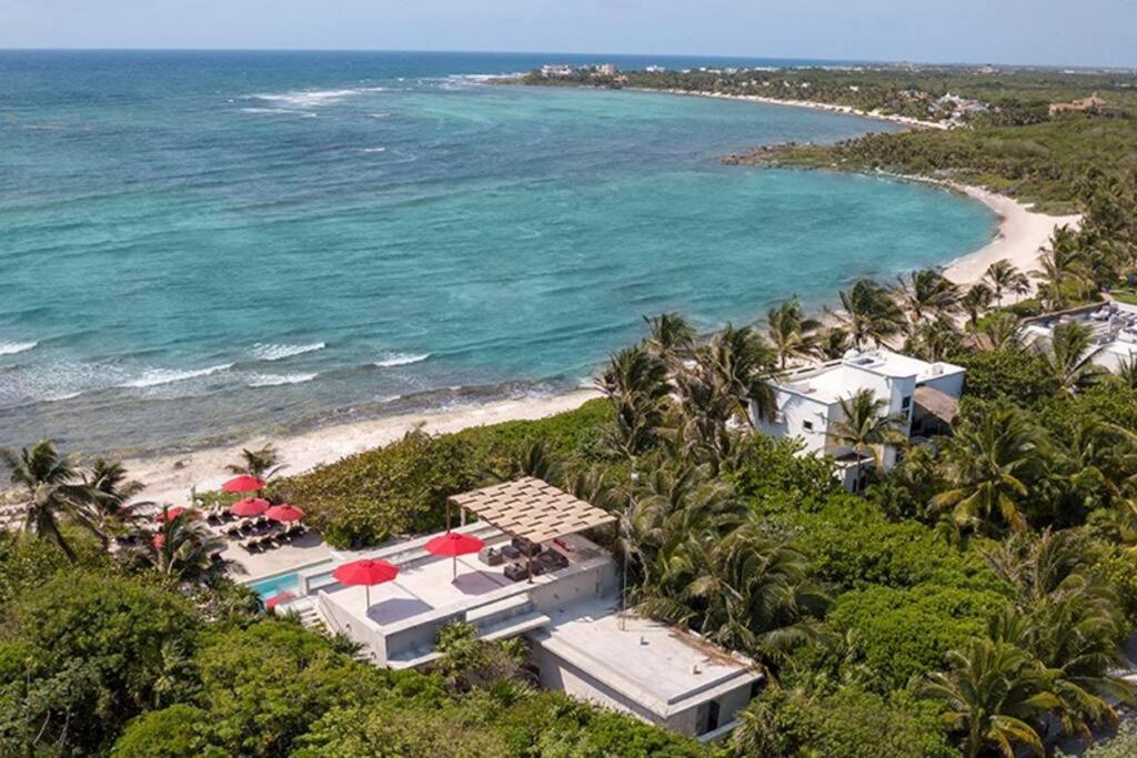 Casa Blanca By The Caribbean Sea Apartment Akumal Luaran gambar