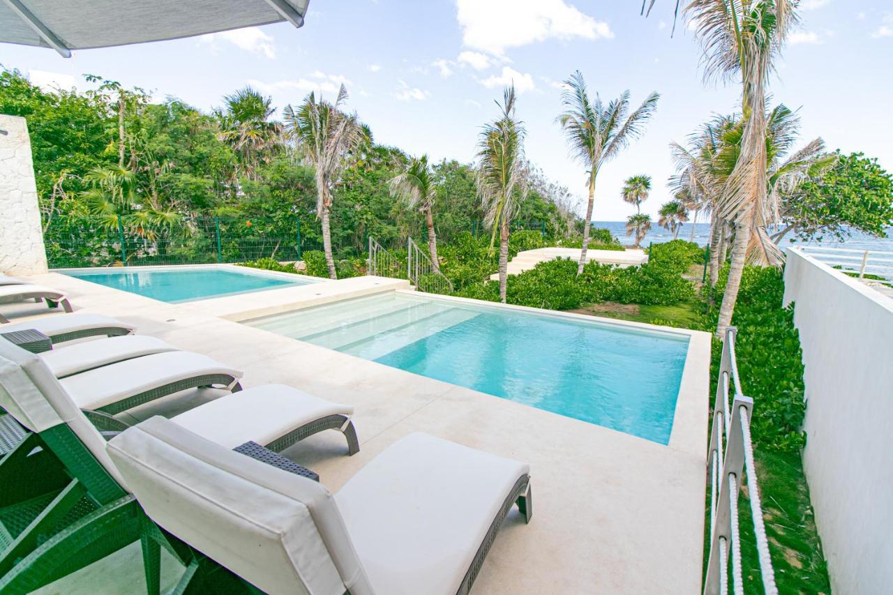 Casa Blanca By The Caribbean Sea Apartment Akumal Luaran gambar